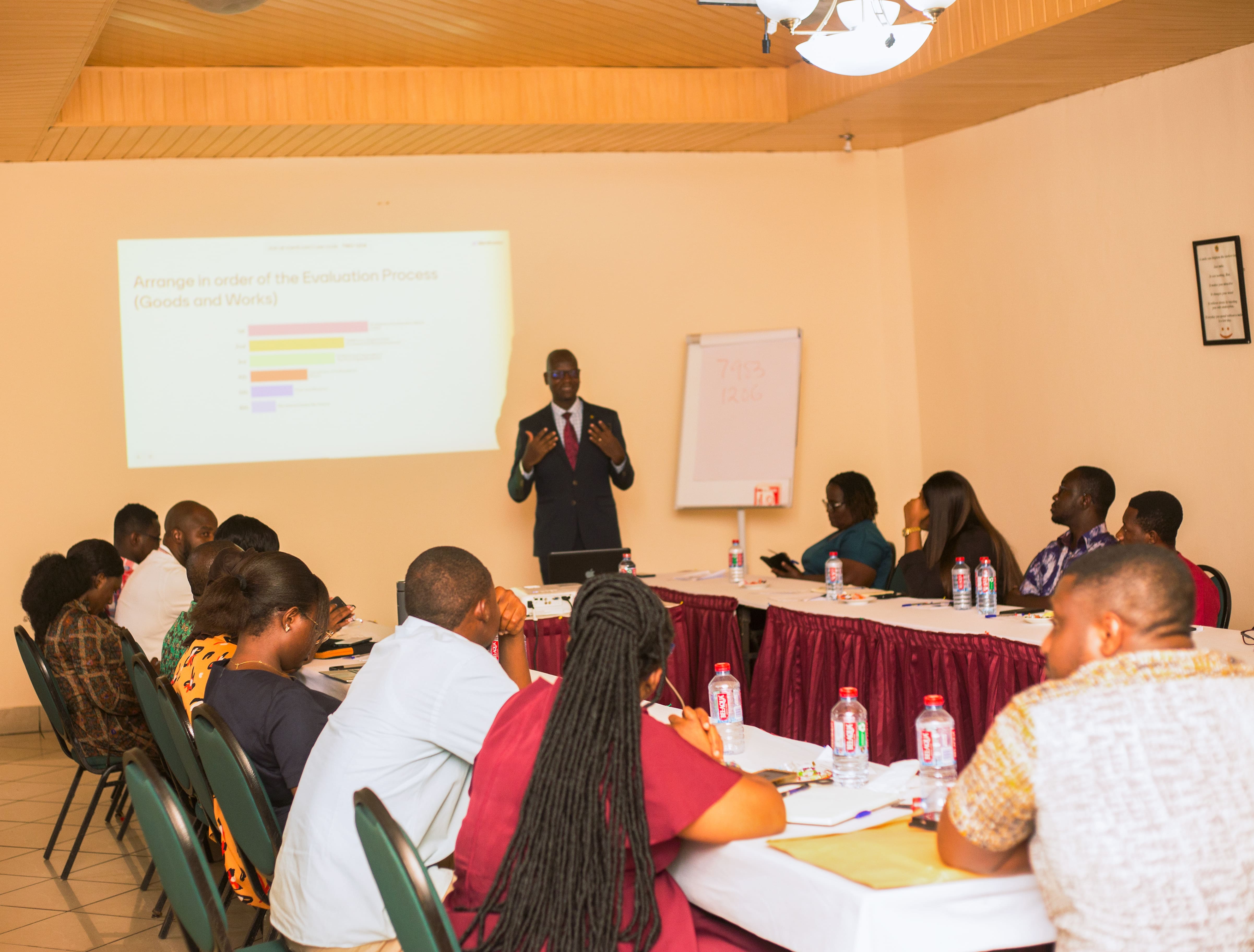Procurement Chamber trains private contractors and suppliers on accurate tender procedures